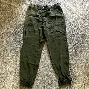 H&M SOFT GREEN PANTS